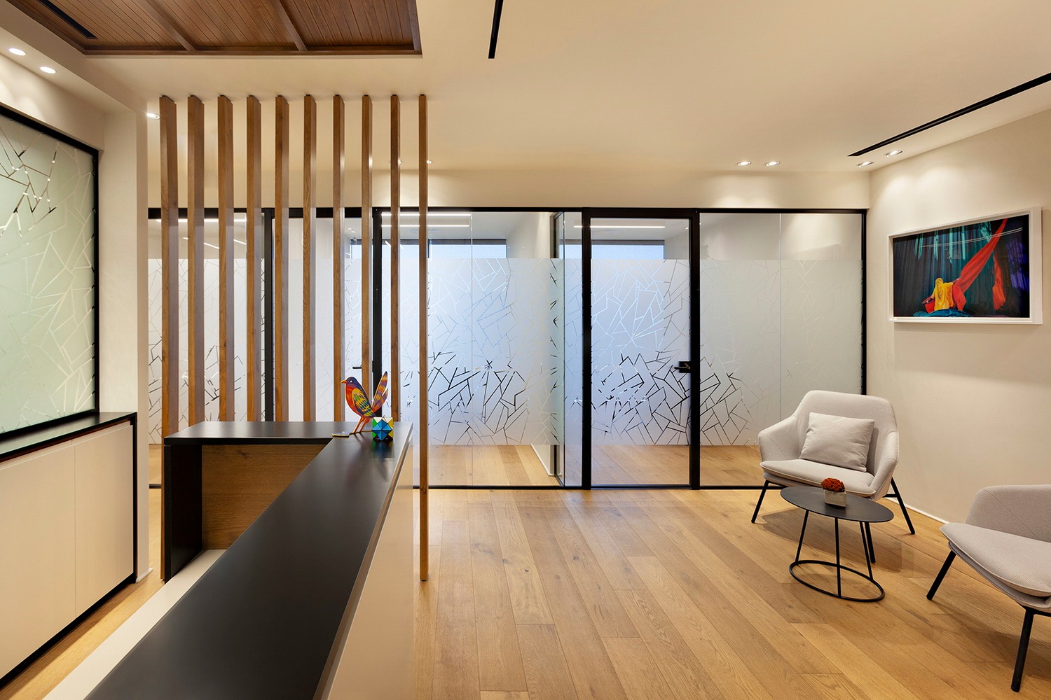 פרויקט מידטאון - תכנון ועיצוב משרד ממעטפת ועד לגמר